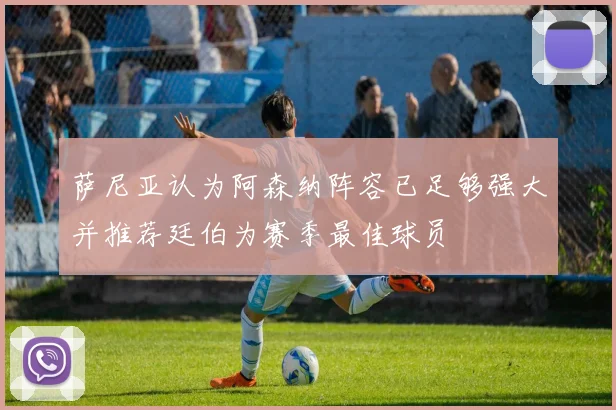 萨尼亚认为阿森纳阵容已足够强大并推荐廷伯为赛季最佳球员